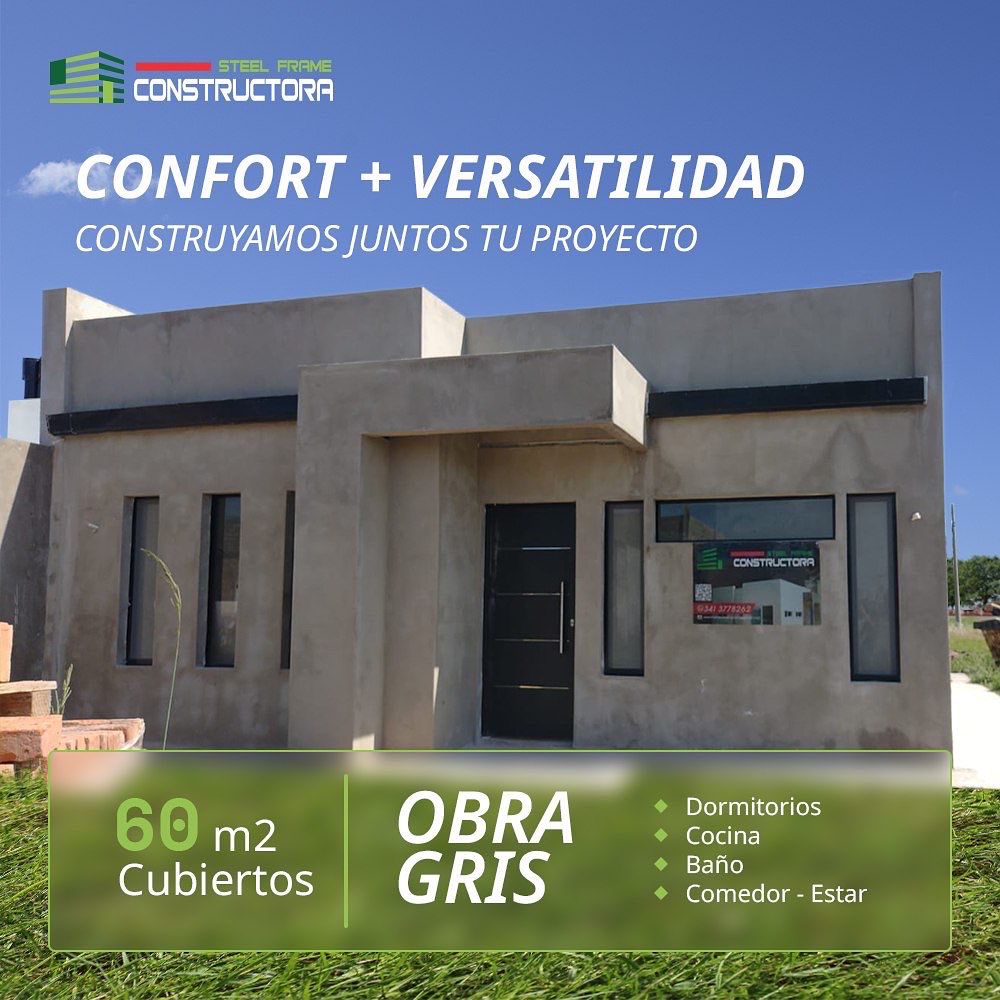 Obra Gris - Steel Frame Constructora