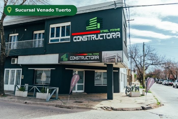 Oficina Venado Tuerto Steelframe Constructora